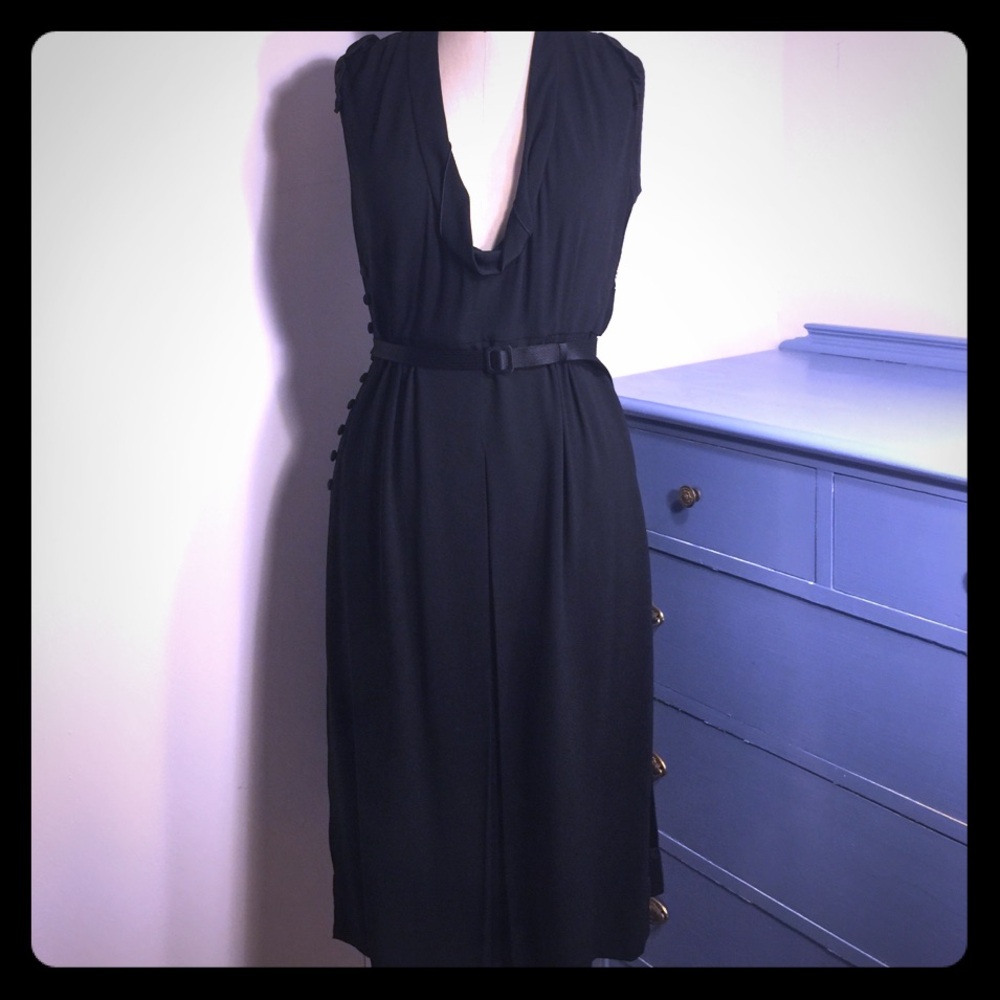 Marc Jacobs Black Midi Dress